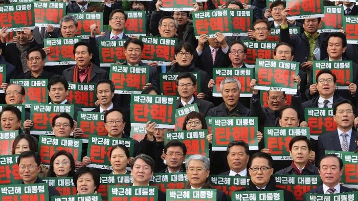 S. Korea enters crucial week with impeachment vote on Park 